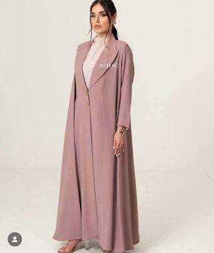 Dusky Rose Abaya