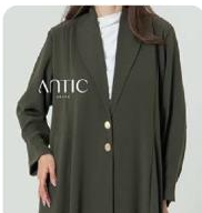 Olive Coat Abaya
